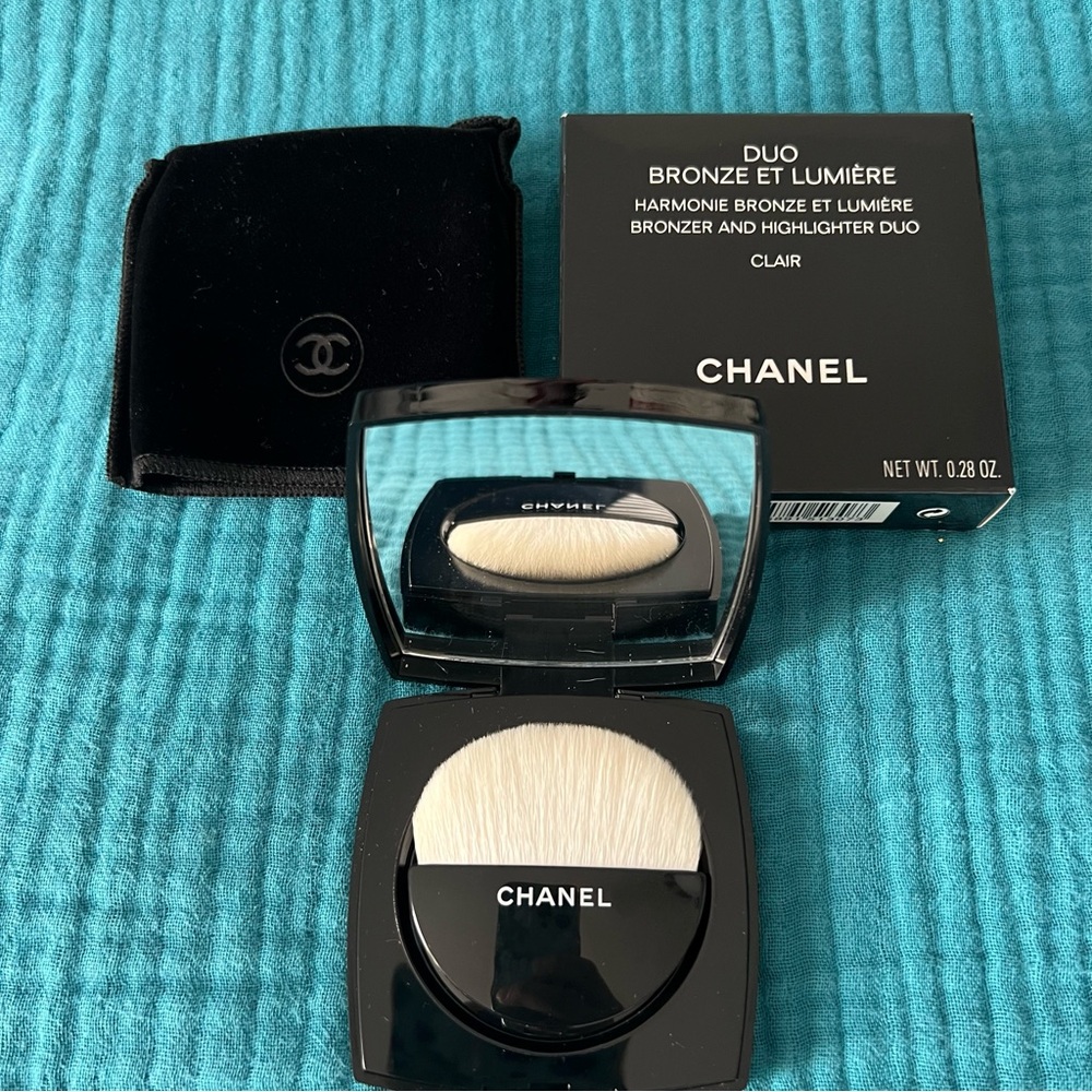 CHANEL Bronzer and Highlighter Duo - Clair. NIB